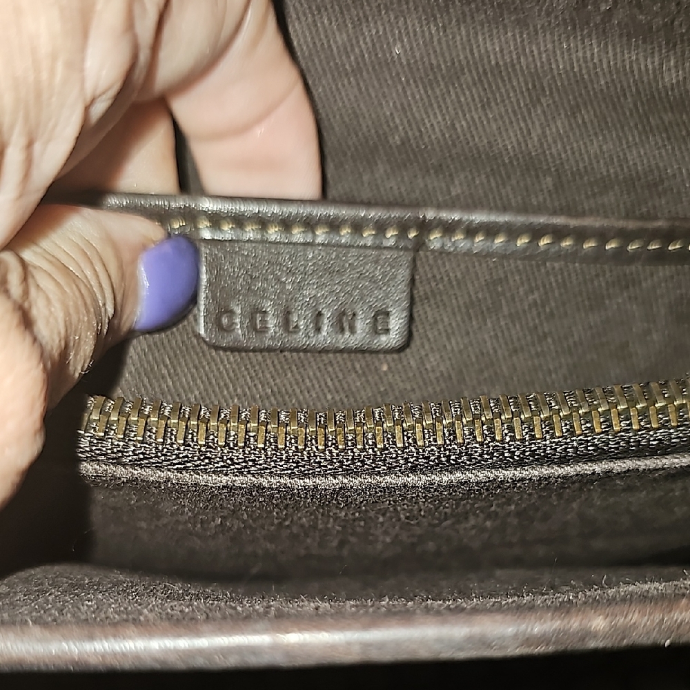 Celine Macadam Brown Tote Bag - Picture 6 of 11